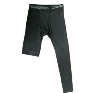 single leg compression pants